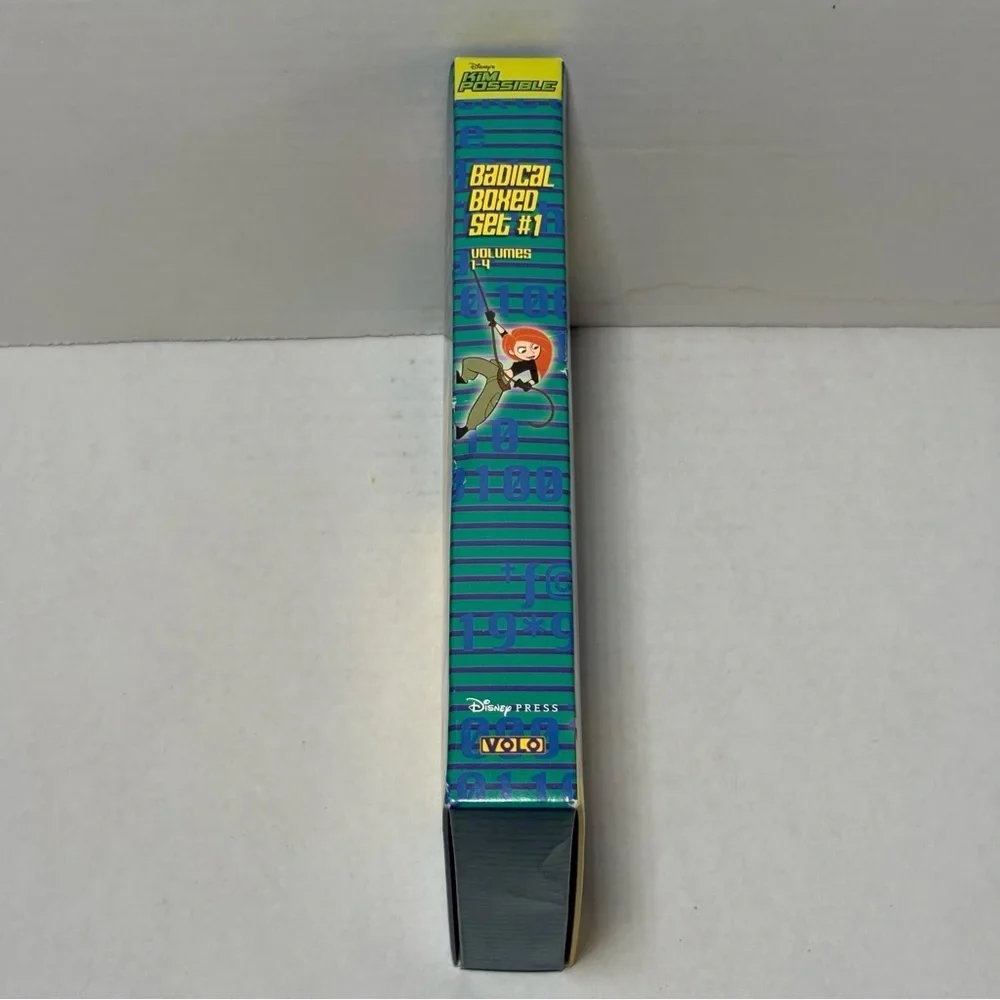 Disney Channel Kim Possible Junior Novel Box Set Books 1-4